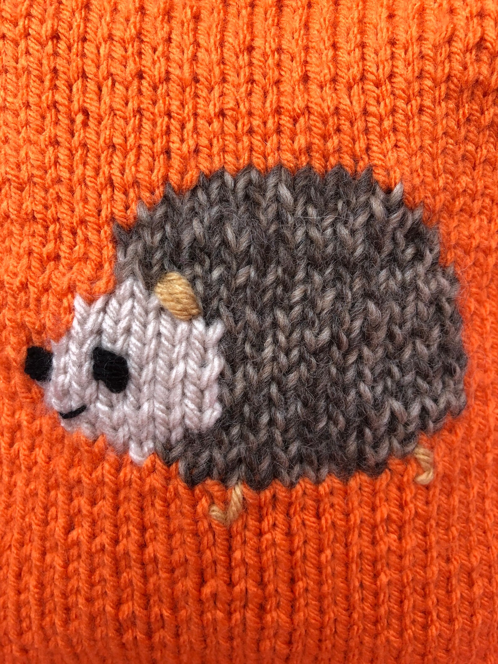 Hedgehog Hot Water Bottle Cover Knitting Pattern Etsy