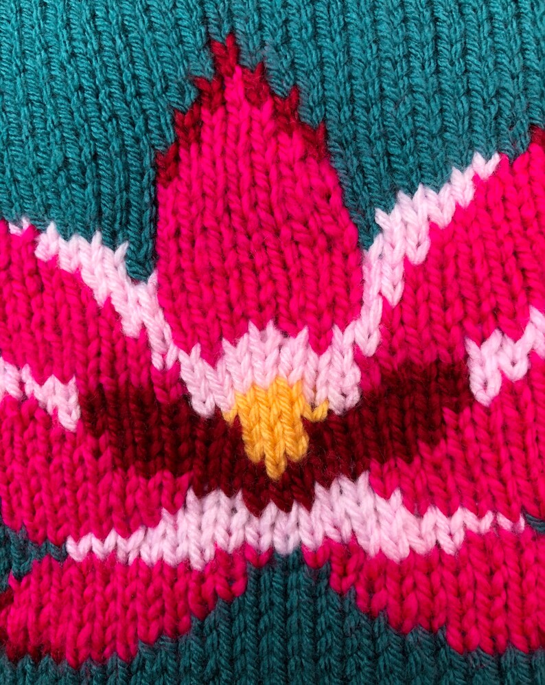 Lotus Flower Knitting Pattern Knitting Patterns