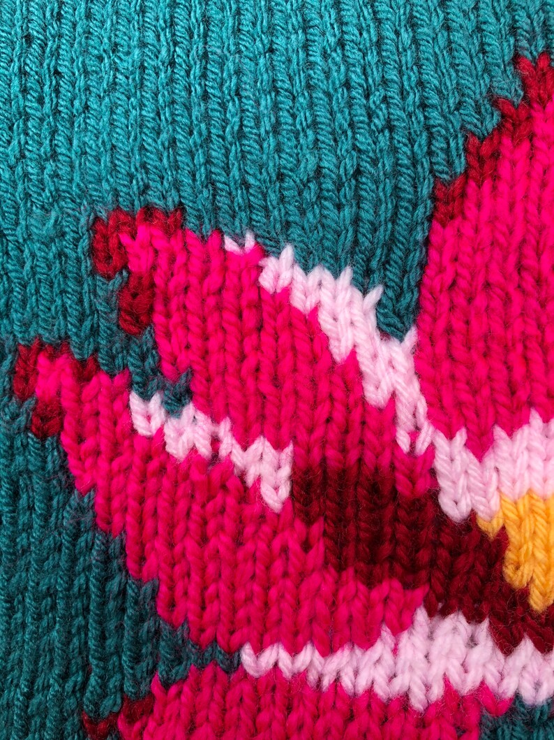 Lotus Flower Cushion Cover Knitting Pattern 20 X 20 Inches. Etsy Denmark