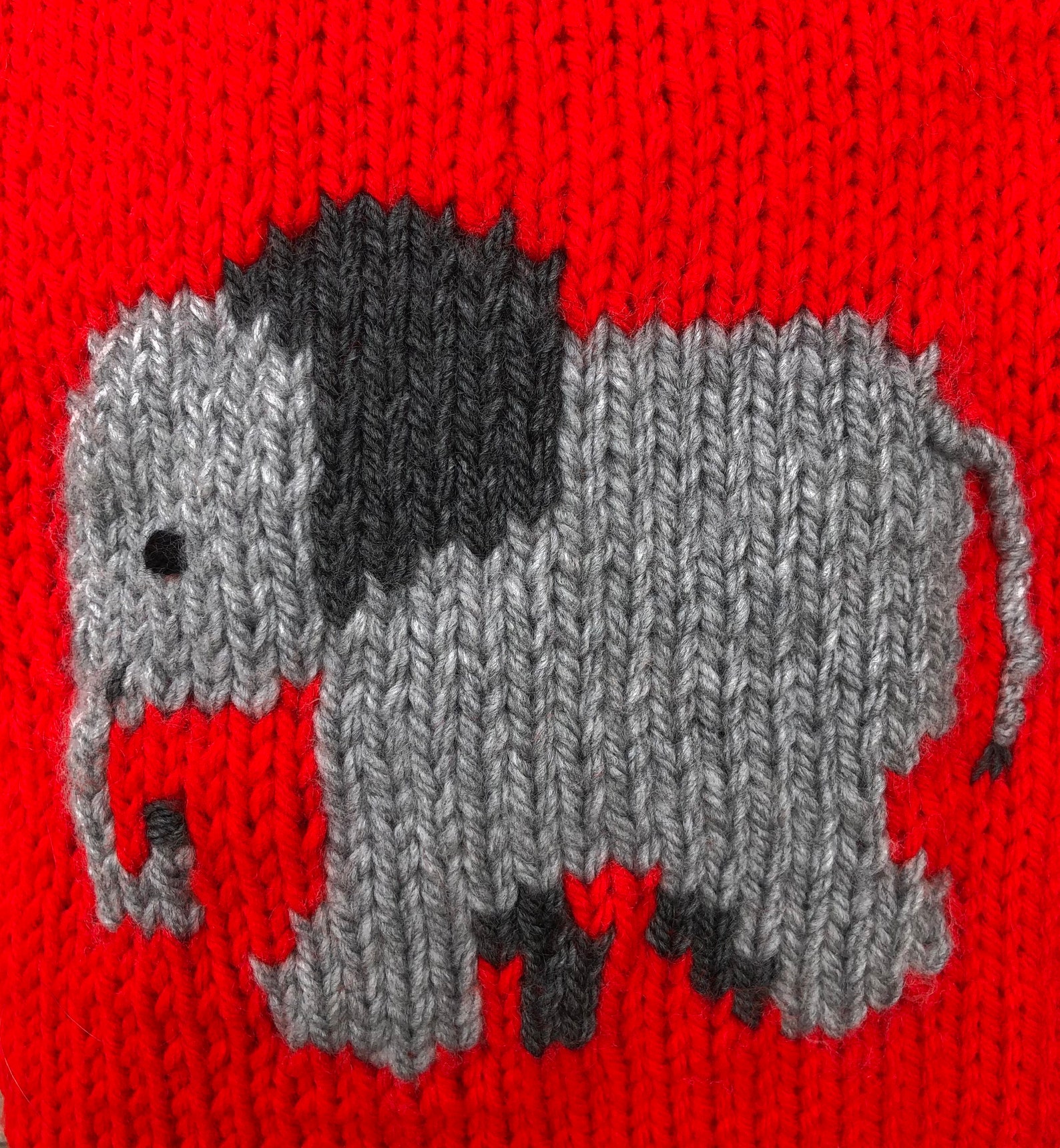 Elephant Hot Water Bottle Cover Knitting Pattern Etsy UK