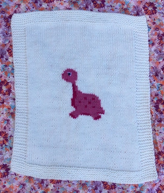 Baby Dinosaur Blanket Knitting Pattern Etsy Australia