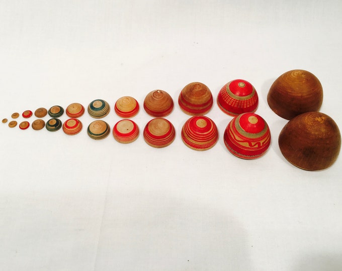 Wooden Nesting Eggs Russian Doll Eggs Nesting Easter Egg Etsy