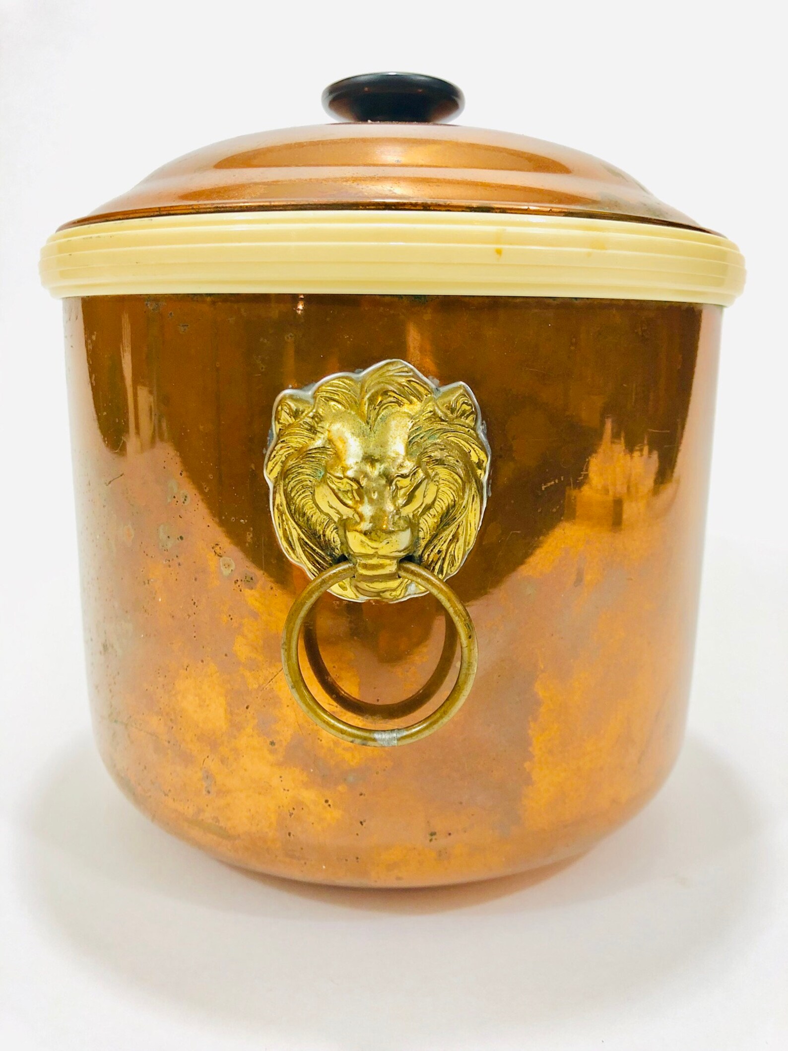 Vintage Copper Ice Bucket Ice Bucket Bombay Company Vintage Etsy