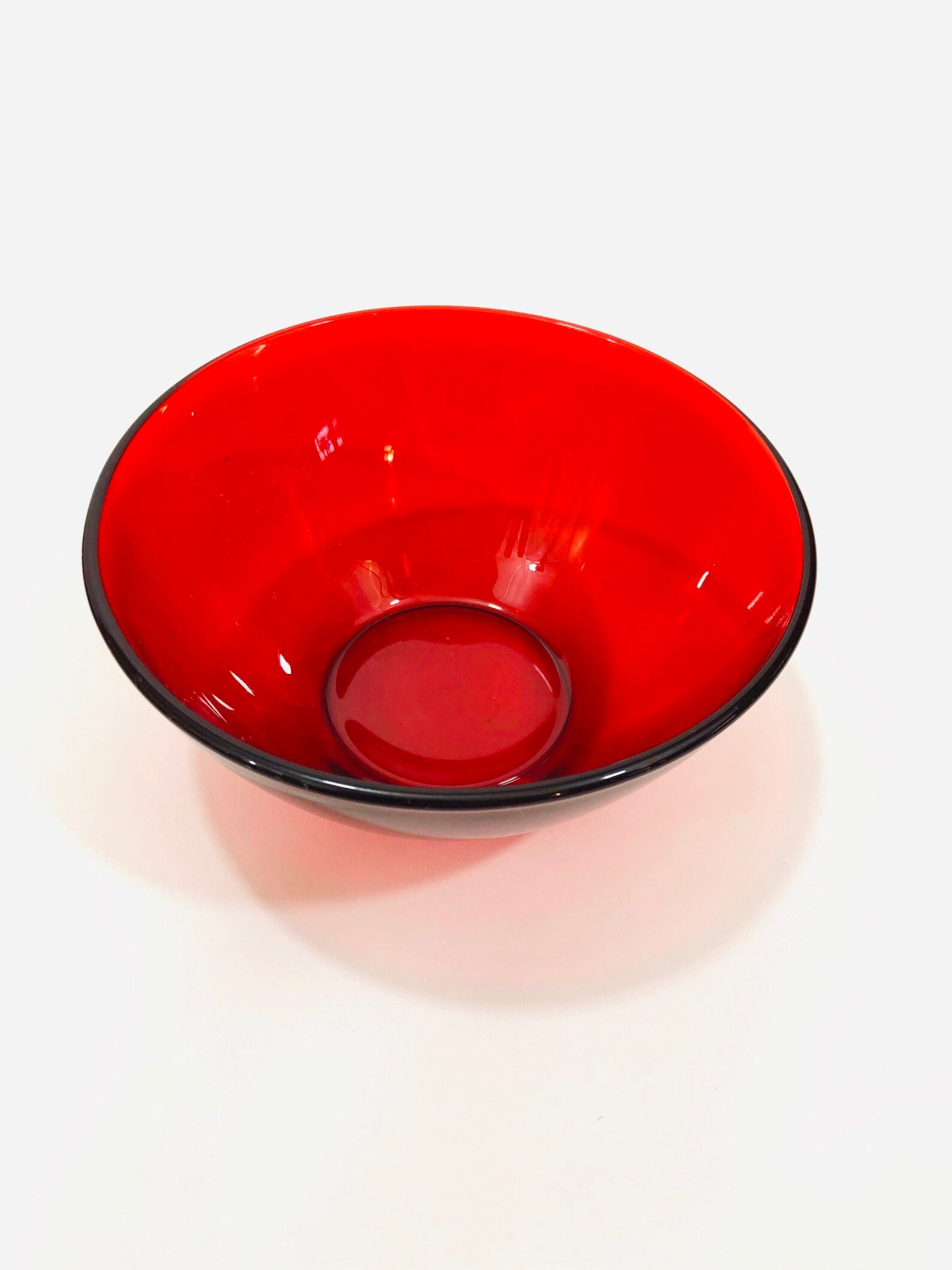 13 small red Arcoroc bowls small bowls red glass bowls ice Etsy