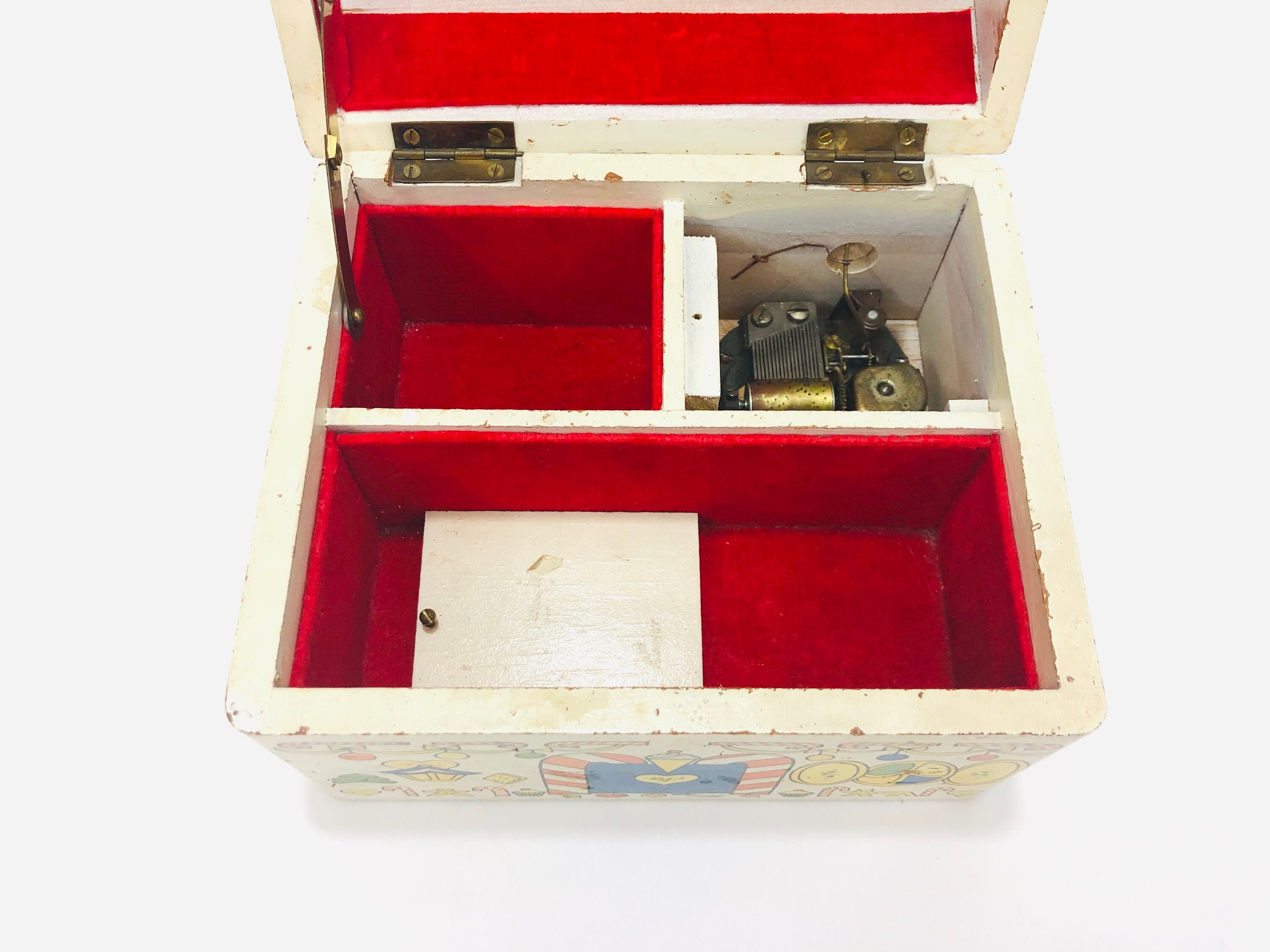 Vintage Music Box Childs Music Box Earl Bernard Wind up Etsy Australia