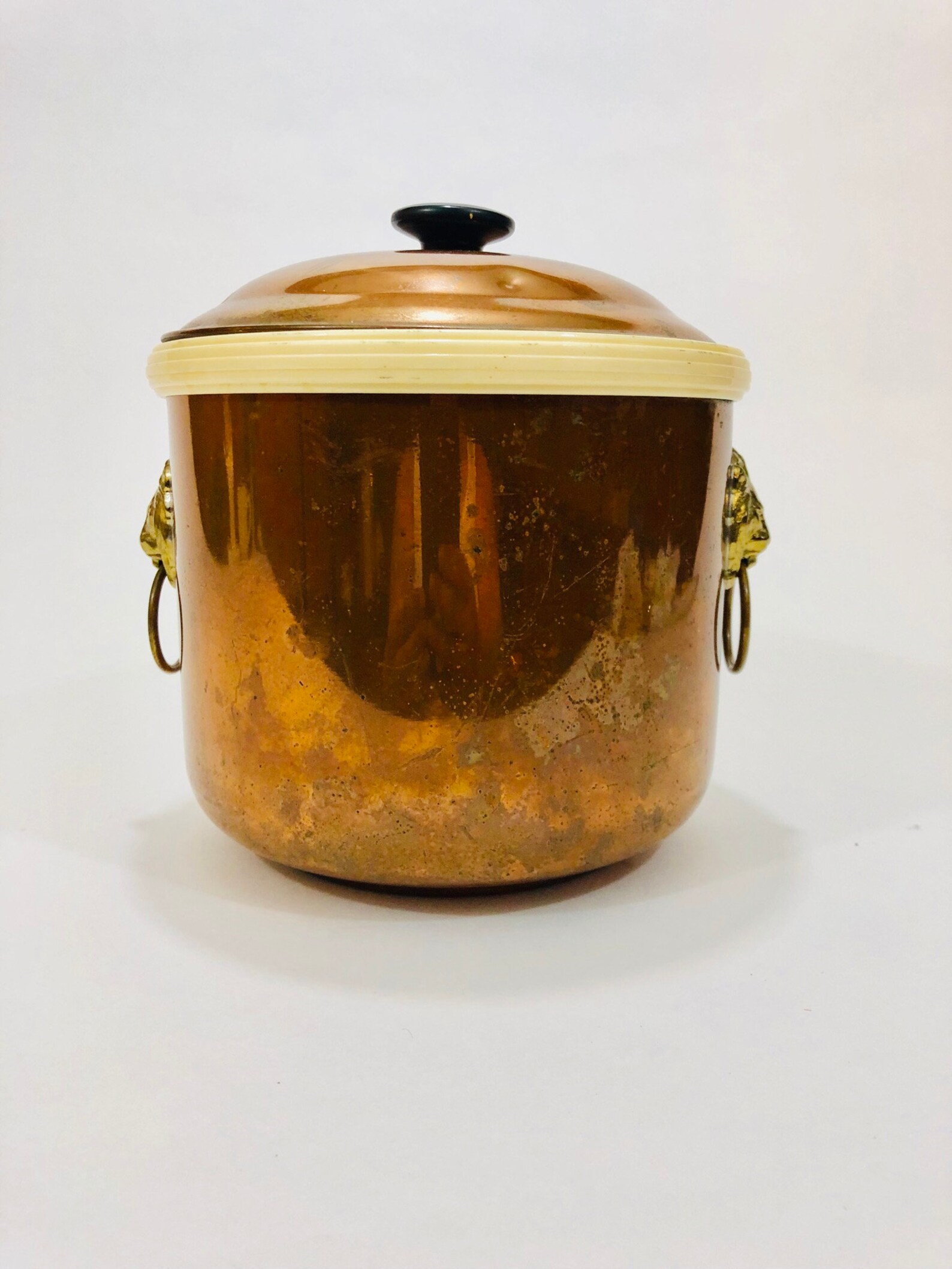 Vintage Copper Ice Bucket Ice Bucket Bombay Company Vintage Etsy