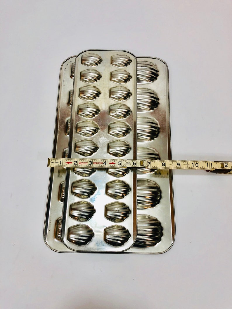 Vintage Madeleine Molds Small Madeleine Molds Large Etsy