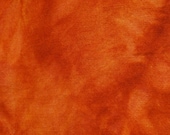 PUMPKIN hand dyed, felted wool for rug hooking or other fiber arts projects