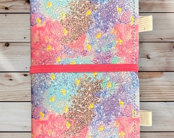 Tie die mini notebook and cover