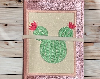 Cactus mini notebook and cover