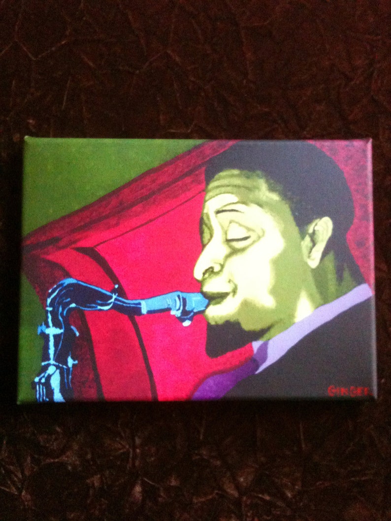 Sonny Rollins Portrait by French Quarter Artist Ginger image 1