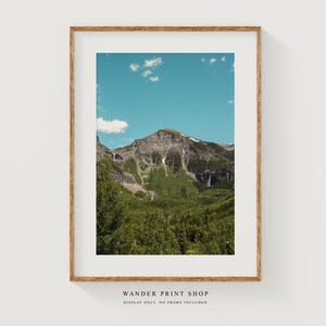 Telluride Photography Print: Rocky Mountain Wall Art, Colorado