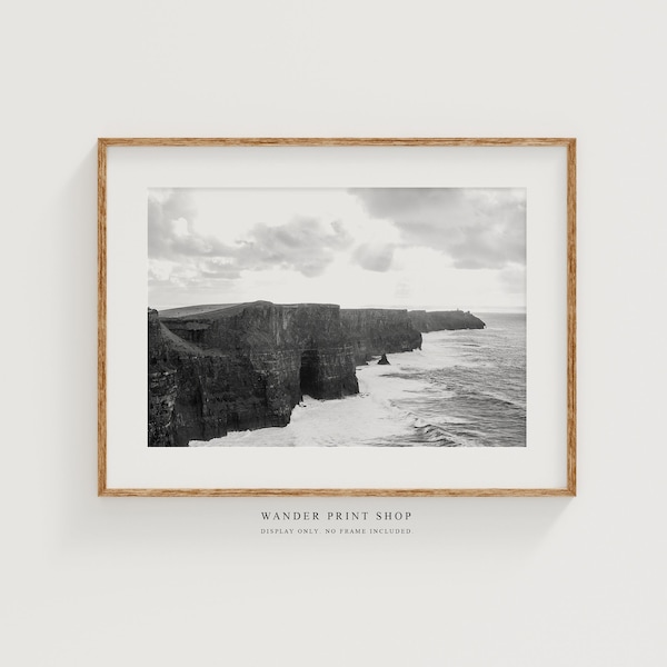 Cliffs of Moher Photograph Large Wall Decor Ireland Landscape Wall Art Nature Art Ireland Landscape Art Nature Home Decor Wall Art