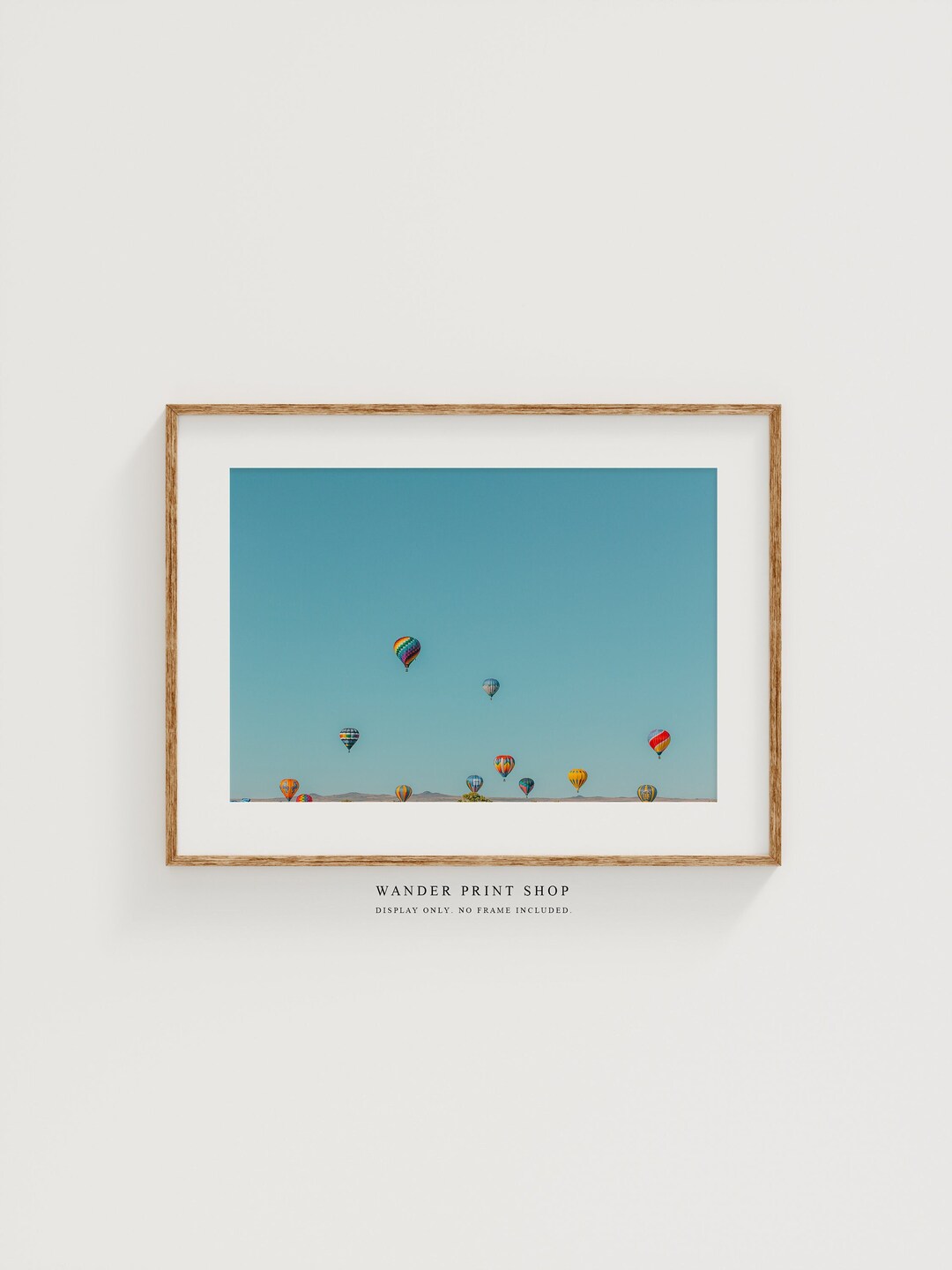Large Wall Art Prints Colorful Wall Art Hot Air Balloon Decor Hot Air