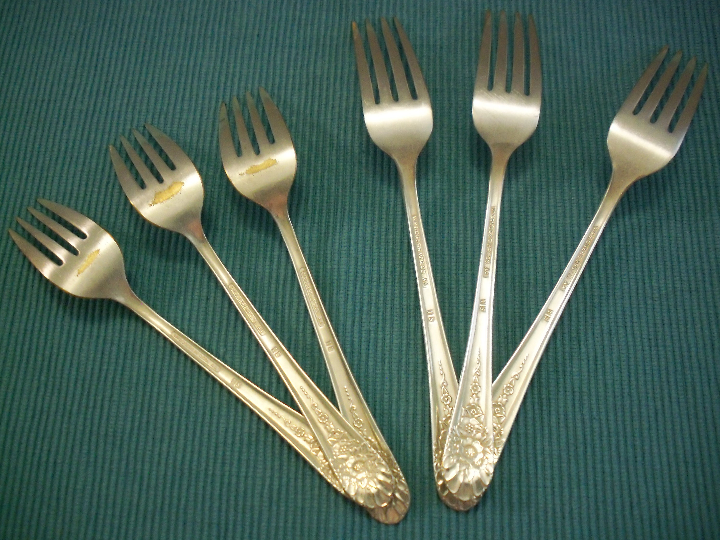 Jubilee Silverware Flatware Silverware Silver Plate Forks Spoons Knives