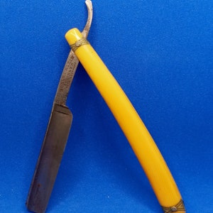 Straight Edge Razor - Razor - Straight Razor - Vintage Razor - Robert Klein Razor- Optimus Razor - Old Razor - Antique Razor - Father&#39;s Day