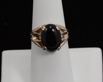 Black Onyx Sterling Silver Ring