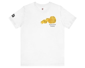 Tape Measure Graphic Tee: Fashion Designer Gift, Unisex Cotton Shirt