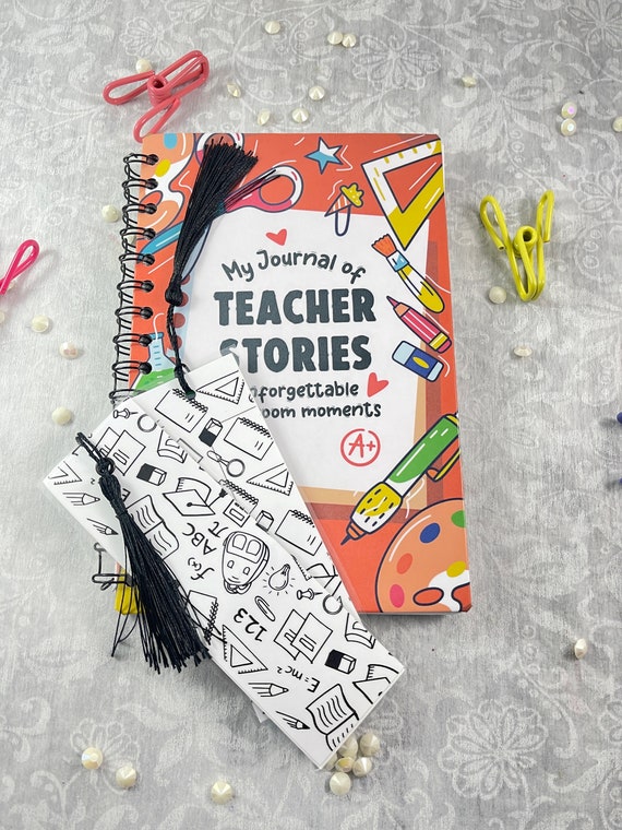 Teacher Memory Book & Keepsake Journal: Thank You Gift for Teacher  Scrapbook and Photo Album End of Year Teacher Appreciation 