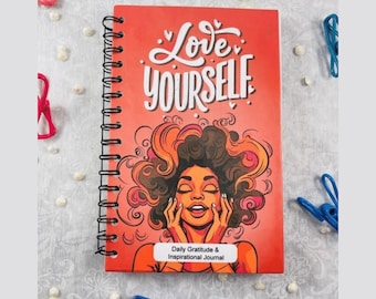 Daily Mindfulness and Gratitude Journal, Love Yourself Self Care and Positivity Journal, Manifestation & Reflection Journal, Anxiety Journal