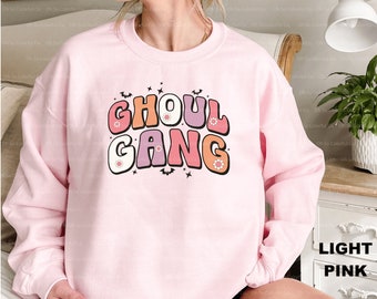 Ghoul Gang Halloween Sweatshirt, Retro Halloween Sweatshirt, Perfect Gifts For Halloween, Funny Halloween Tee, Spooky Sweatshirt, Mom Shirt