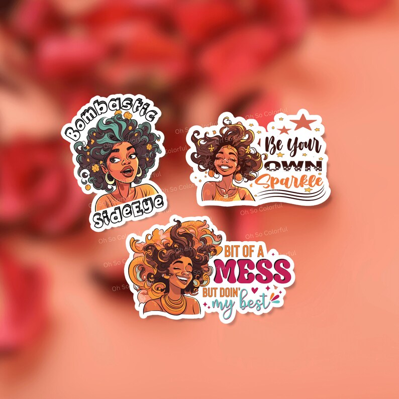 Meme Sticker, Bombastic Side Eye Meme Sticker | Melanin Sticker ...