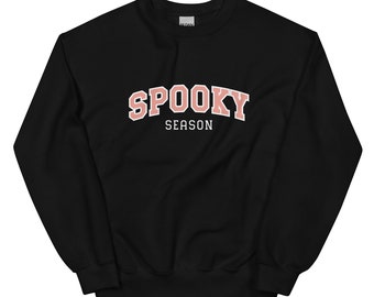 Sweat Halloween saison effrayante, sweat ras du cou, sweat effrayant, sweat Halloween 2023, Halloween drôle, chemise Spooky Vibes,