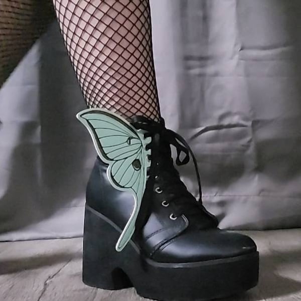 Butterfly Wing Shoe Lace Charms Etsy