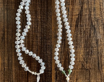 Archangel Raphael Healing Crystal Necklace