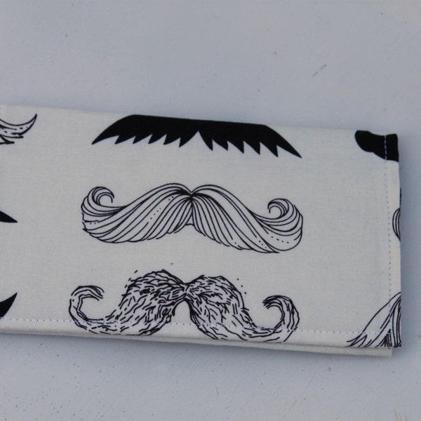 Designer Scheckheft-Stoffbezug