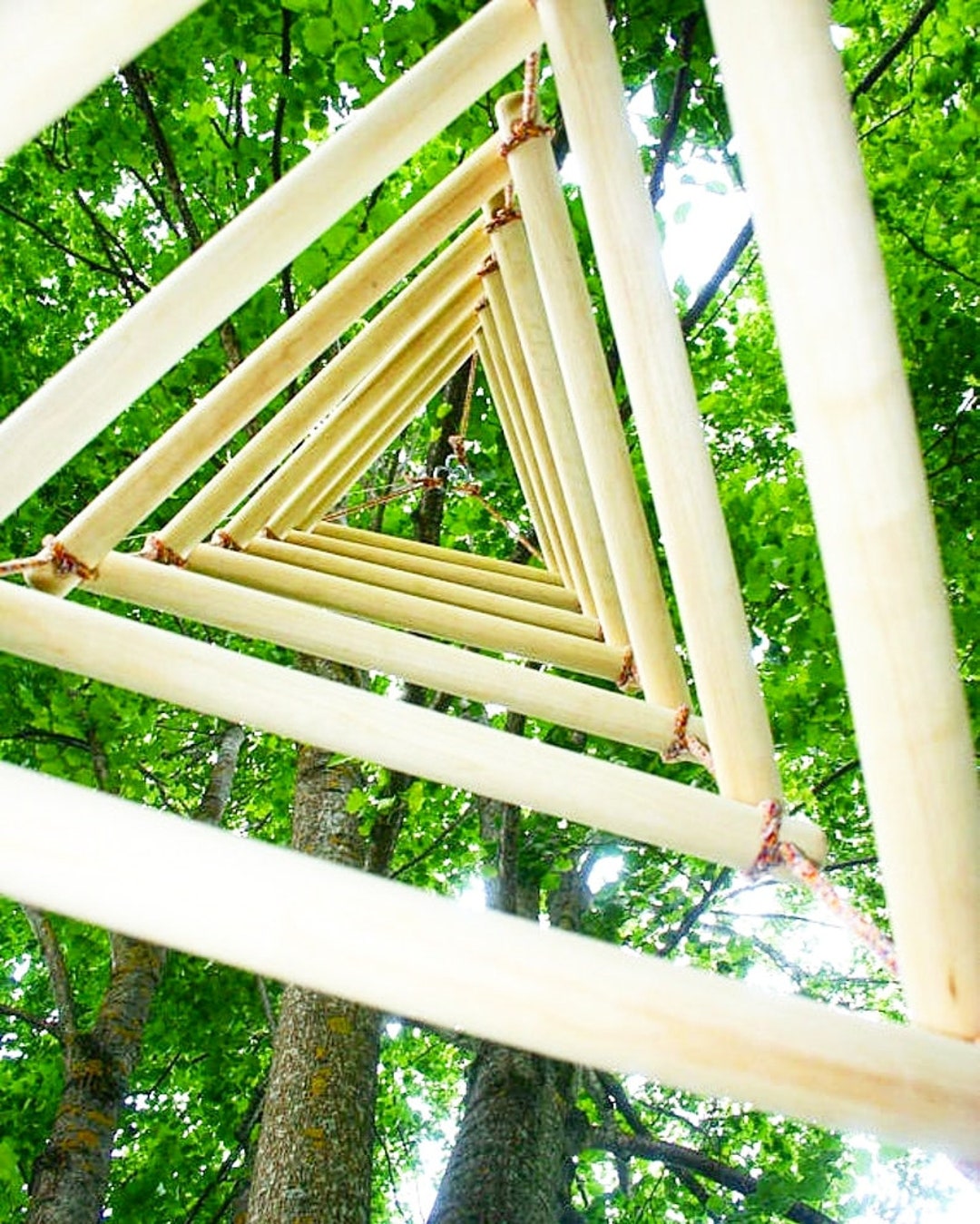 Triangle Rope Tracker Triangle Rope Ladder - Etsy
