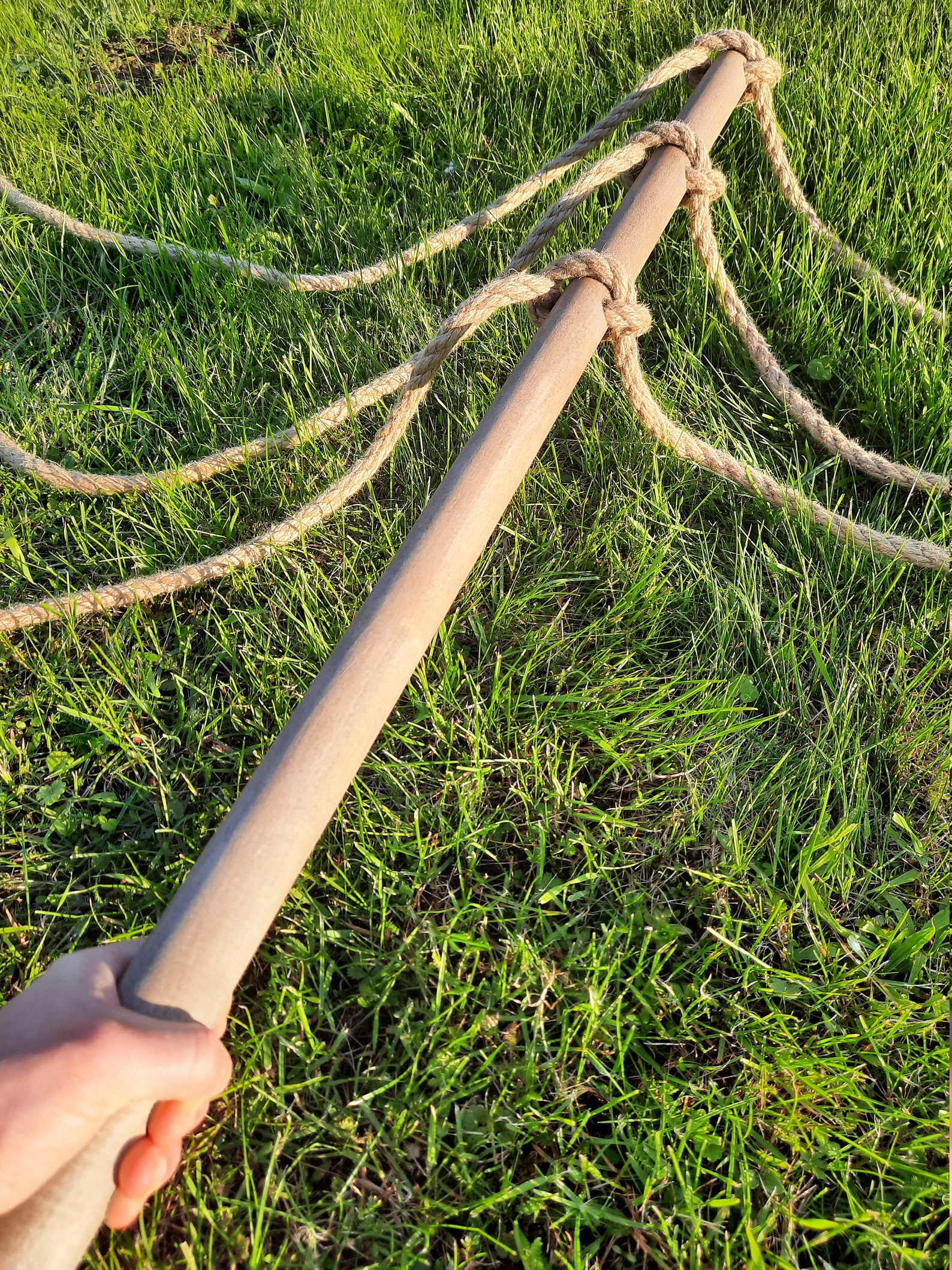 Triple Rope Support Triple Rope Fence - Etsy