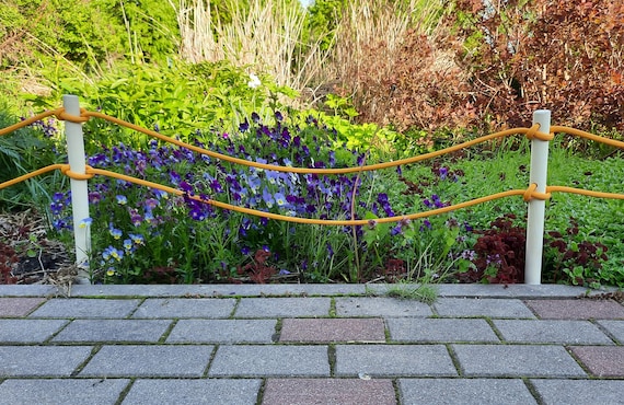 Rope Fence for Gardens Decoration, Trails, Great for Countryside