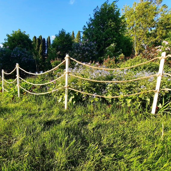 Rope Fence for Nature Parks -  UK