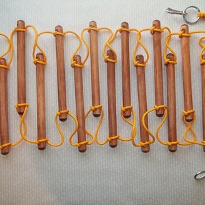 Rope ladder, tree swing, indoor, outdoor, touwladder, strickleiter, échelle de corde, wood, coloured, summer, toy, kid, training, garden