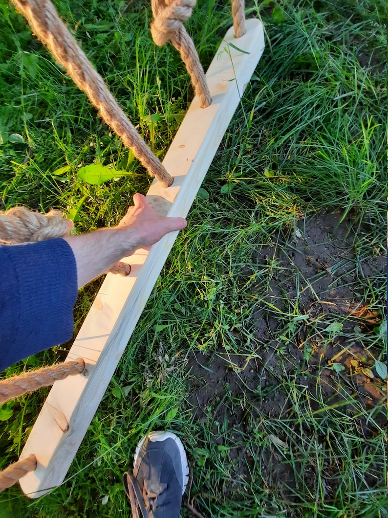 Climbing Rope Wall Row of Climbing Ropes With Knots Etsy