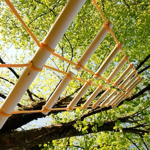 Two in one rope ladder for kids and adults