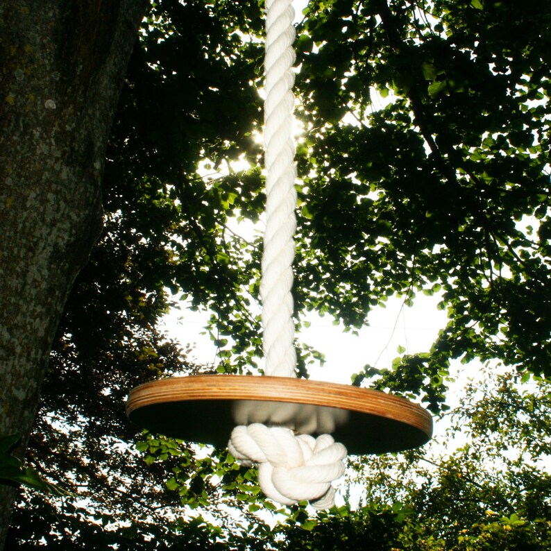 Custom order classic rope swing disk tree swing 13 feet Etsy