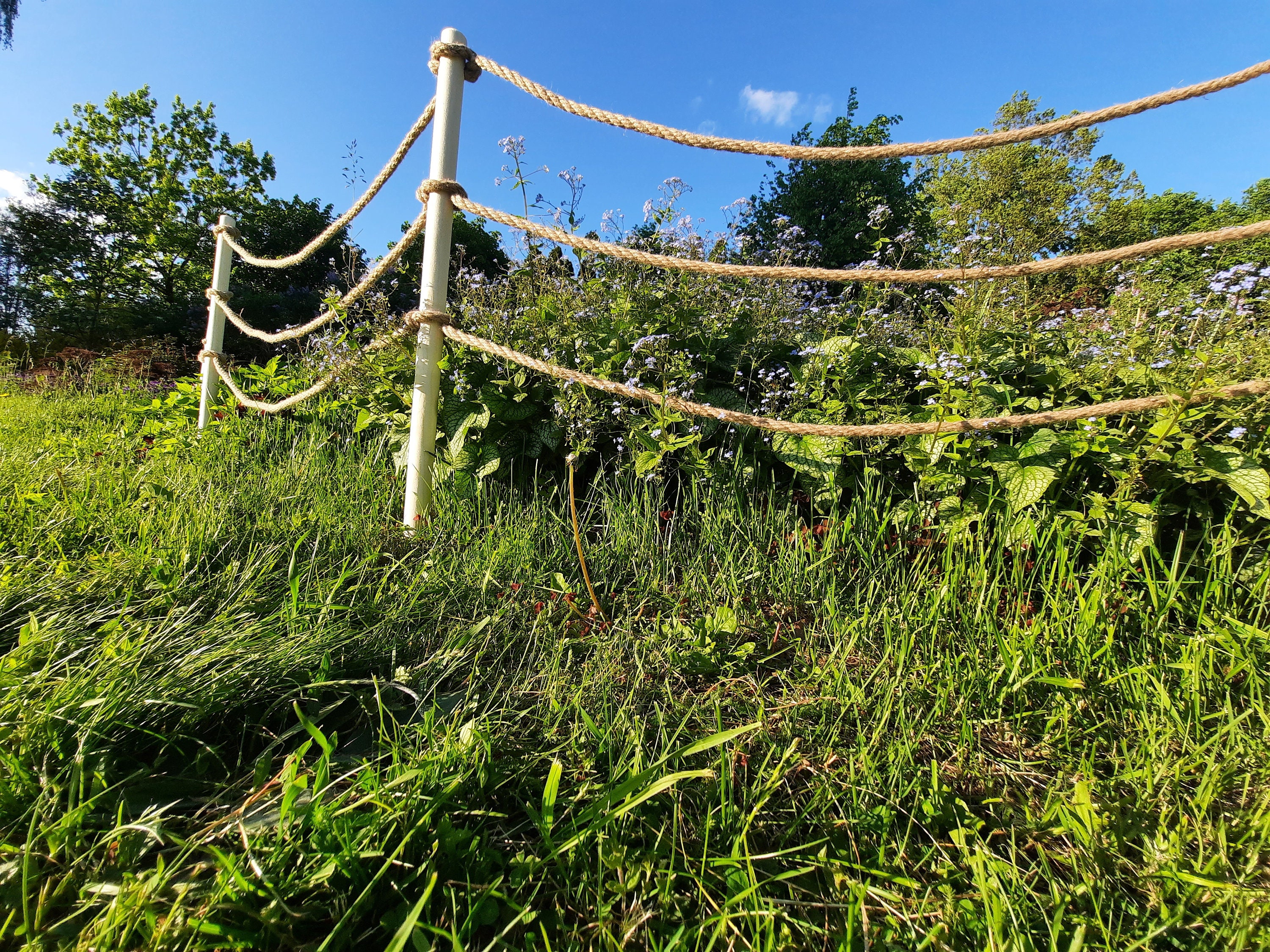 Rope Fence for Nature Parks -  Canada
