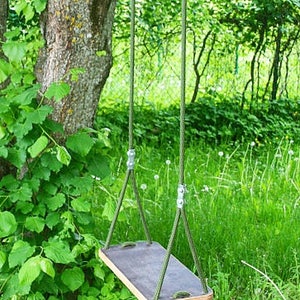 Plywood swing. rope swing image 5