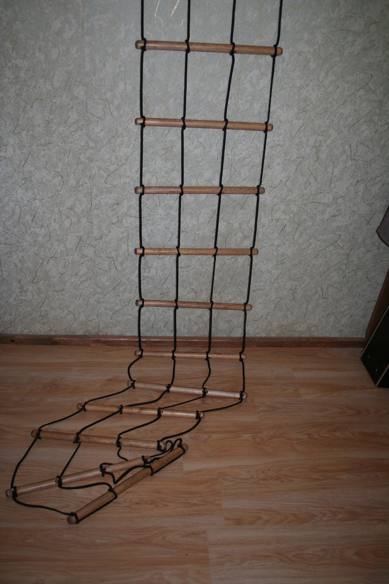 Pirate Rope Ladder 1.6 Feet 50 Cm Wide 3.333 Feet 110 M Long