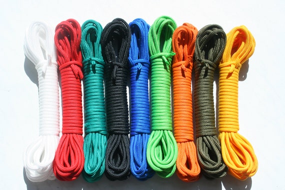 High Strength Rope, 20 Yards, 0.23 6 Mm Thick, Strong and Light Cord,  Several Colors, Yellow Woven Polypropylene Rope -  Canada