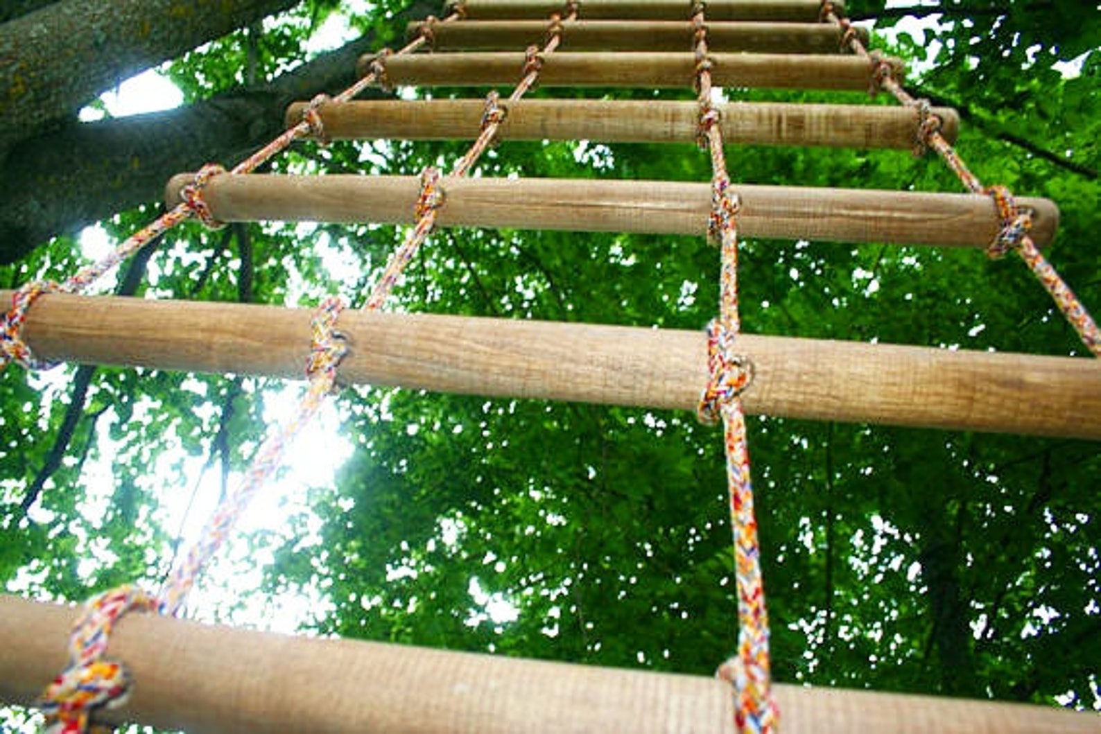 Bulky Strong Rope Ladder 2 Feet Wide With 4 Ropes - Etsy