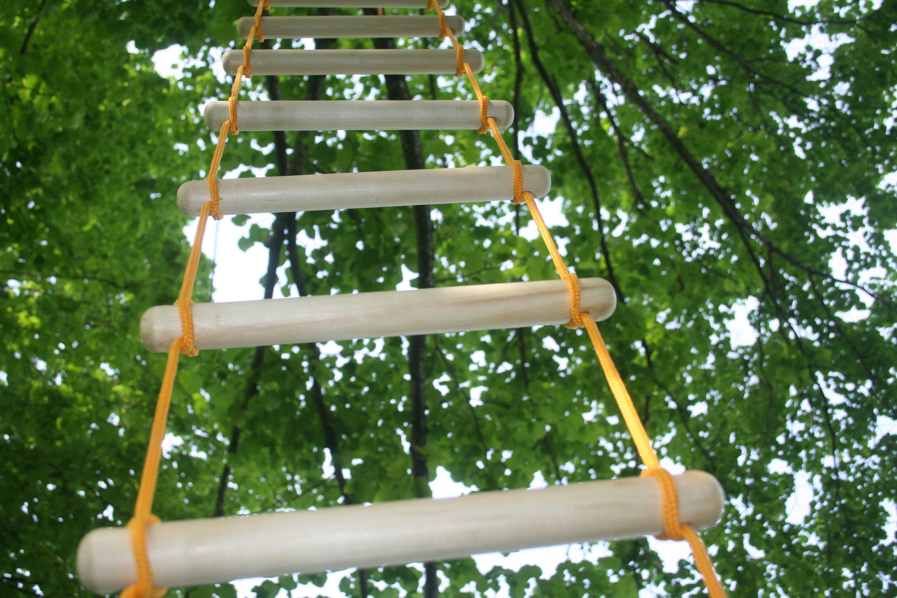 Rope Ladder Tree Swing Indoor Outdoor Touwladder Etsy