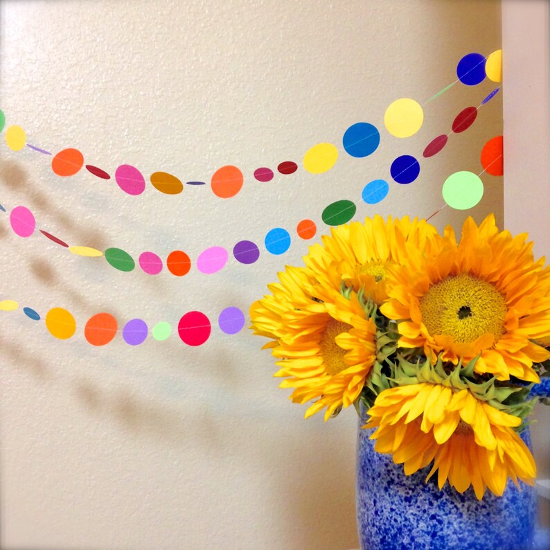 Paper Bunting G3 Fiesta Garland Birthday Party Decoration Paper Garland 10 ft Mexican Holiday Garland Fiesta Colors