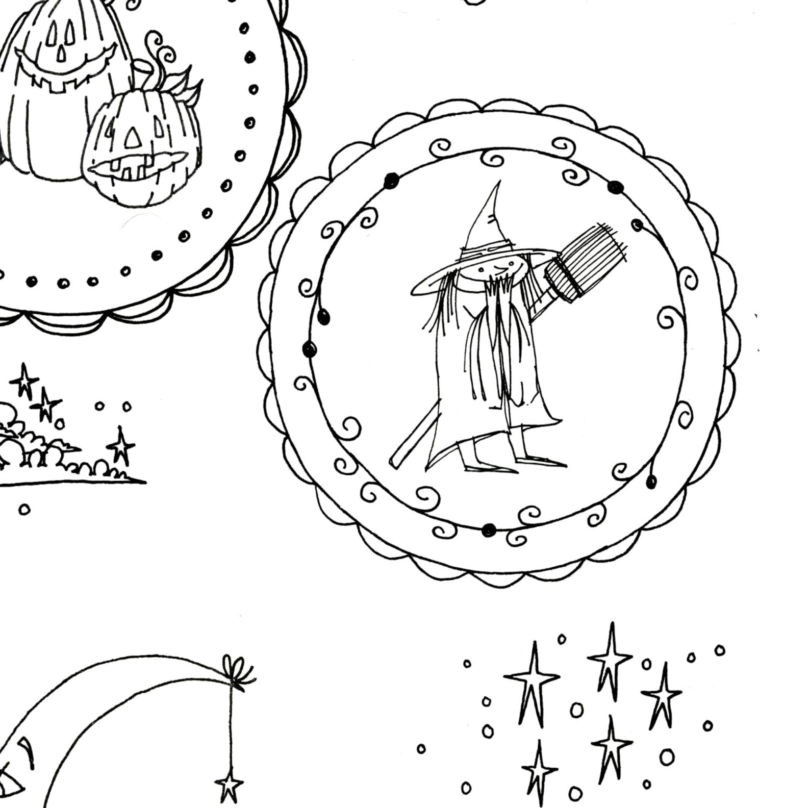 Printable Halloween Embroidery Patterns Printable Halloween Embroidery Patterns