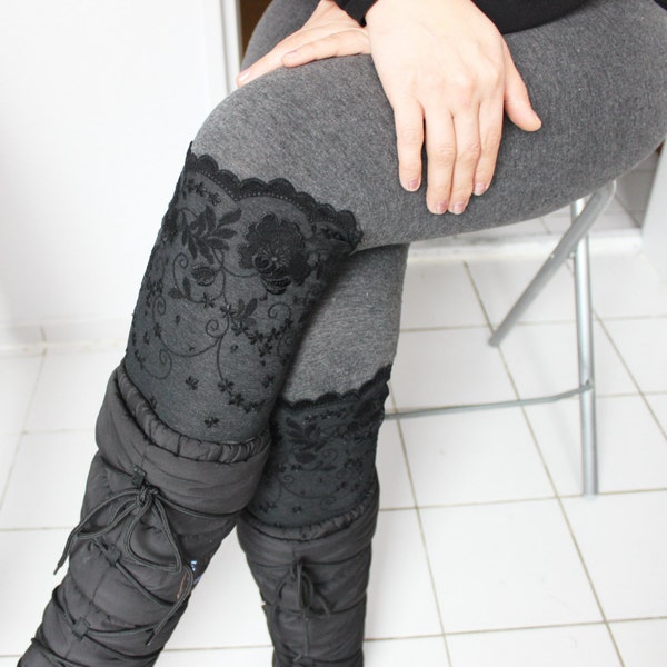 Black Lace Leg Warmers, Black Stretch Lace, Flexible Lace, Black Cuff Boots, Black Tights, Black Boots Women Cap, Black Leggings For Teens