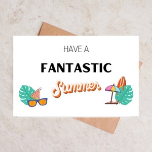 Heb een fantastische opvouwbare zomerkaart