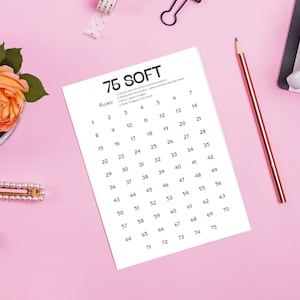 75 Soft Challenge Tracker & Journal