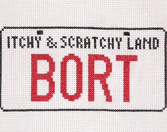 Itchy and Scratchy Land: Bort Plate Sampler - The Simpsons